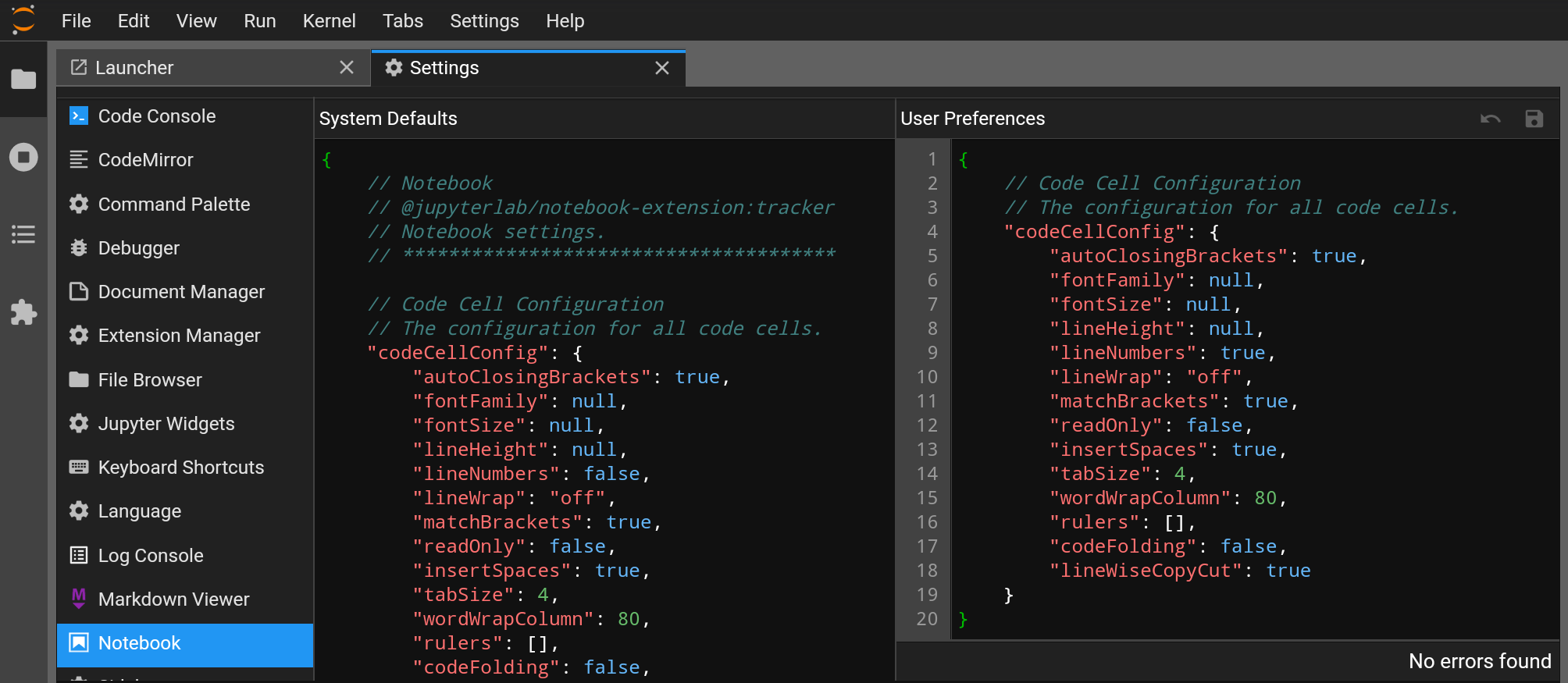 Jupyterlab vim pastoramazon